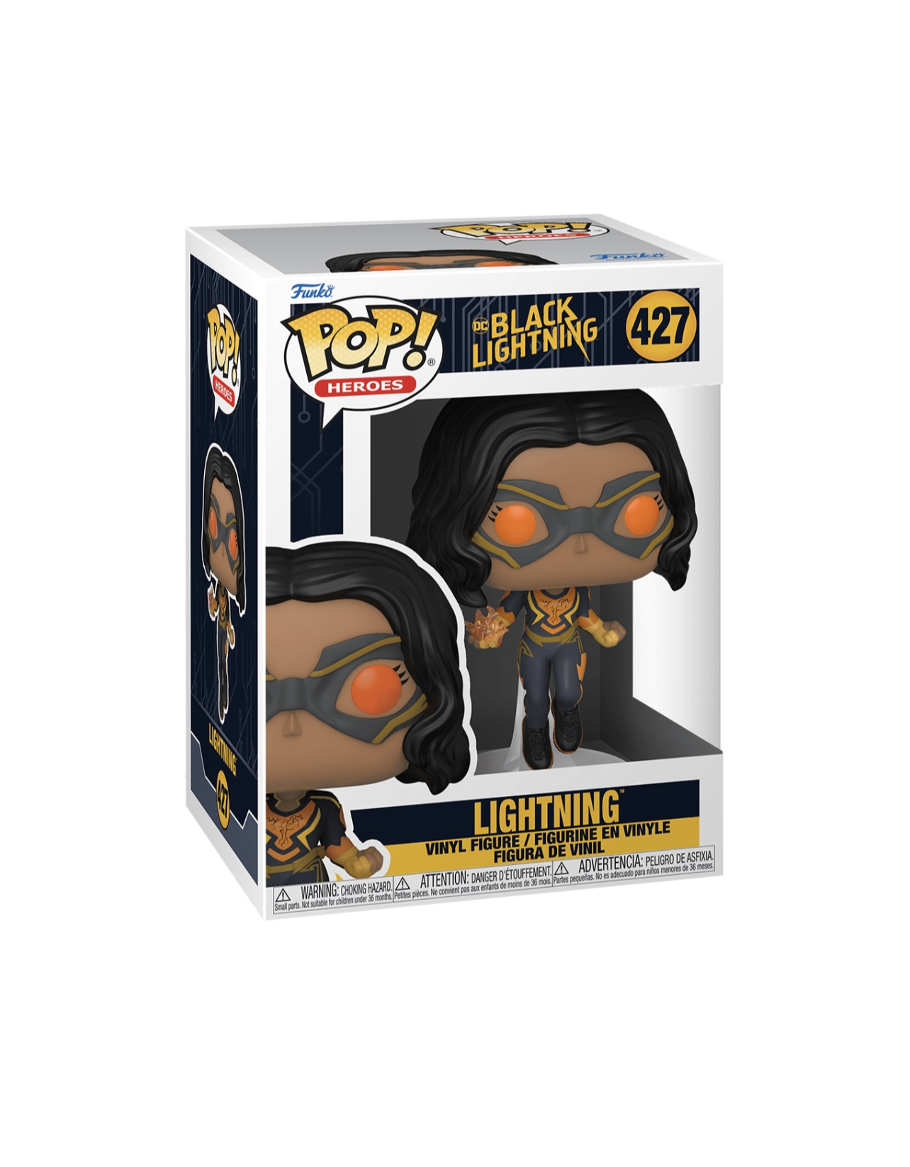 POP! Heroes Black Lightning Lightning #427 – The Fun Exchange