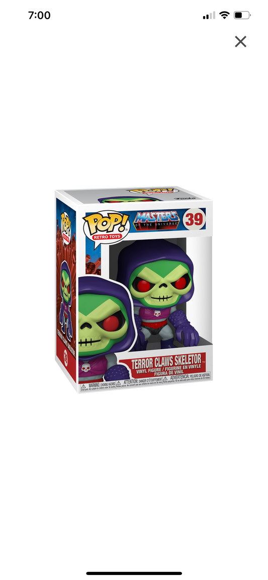 POP! MOTU Terror Claws Skeletor #39 - The Fun Exchange