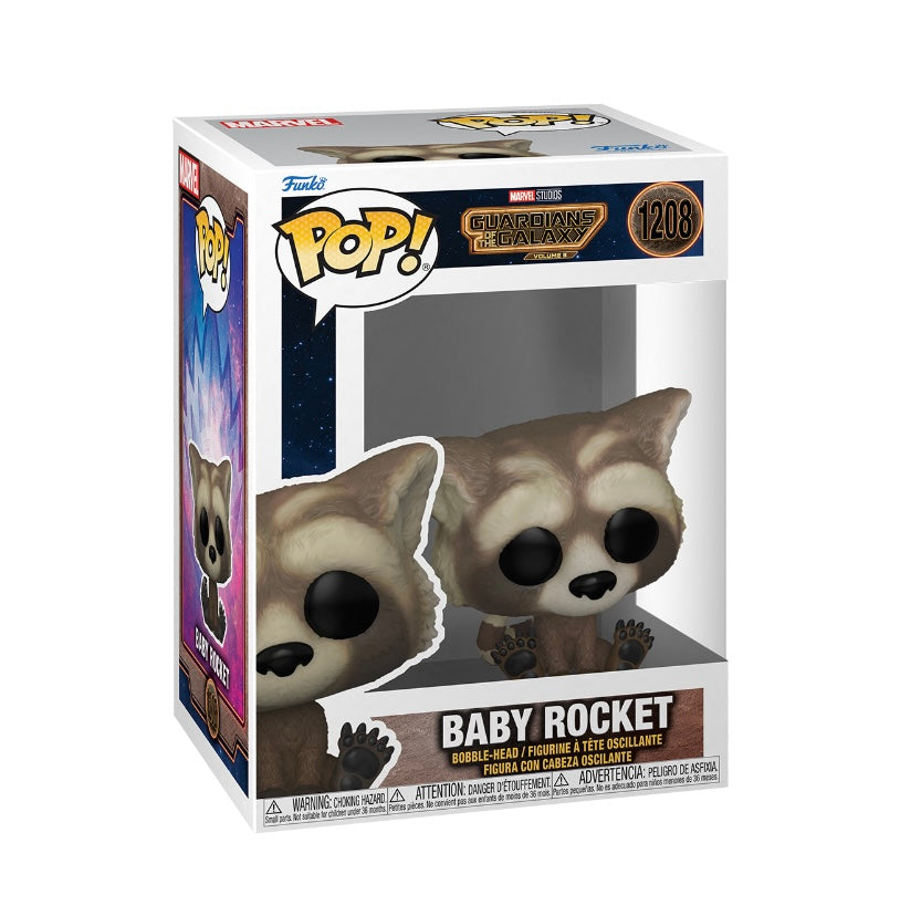 POP! Marvel GOTG Baby Rocket #1208