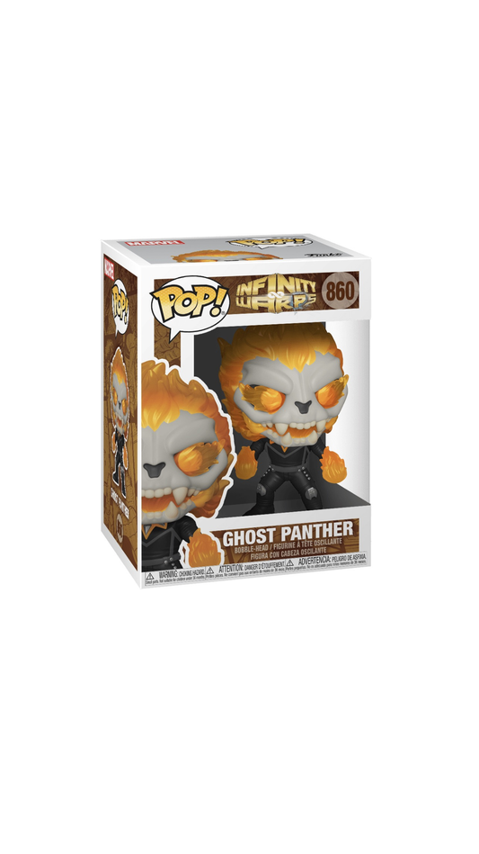 POP! Marvel Infinity Warps Ghost Panther #860 - The Fun Exchange