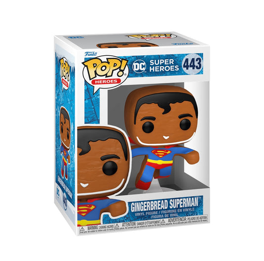 POP! Heroes Gingerbread Superman #443
