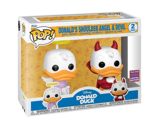 POP! Disney Donald Duck Angel & Devil 2PK