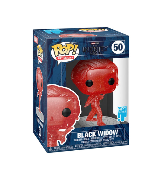 POP! Marvel Art Series Black Widow #50