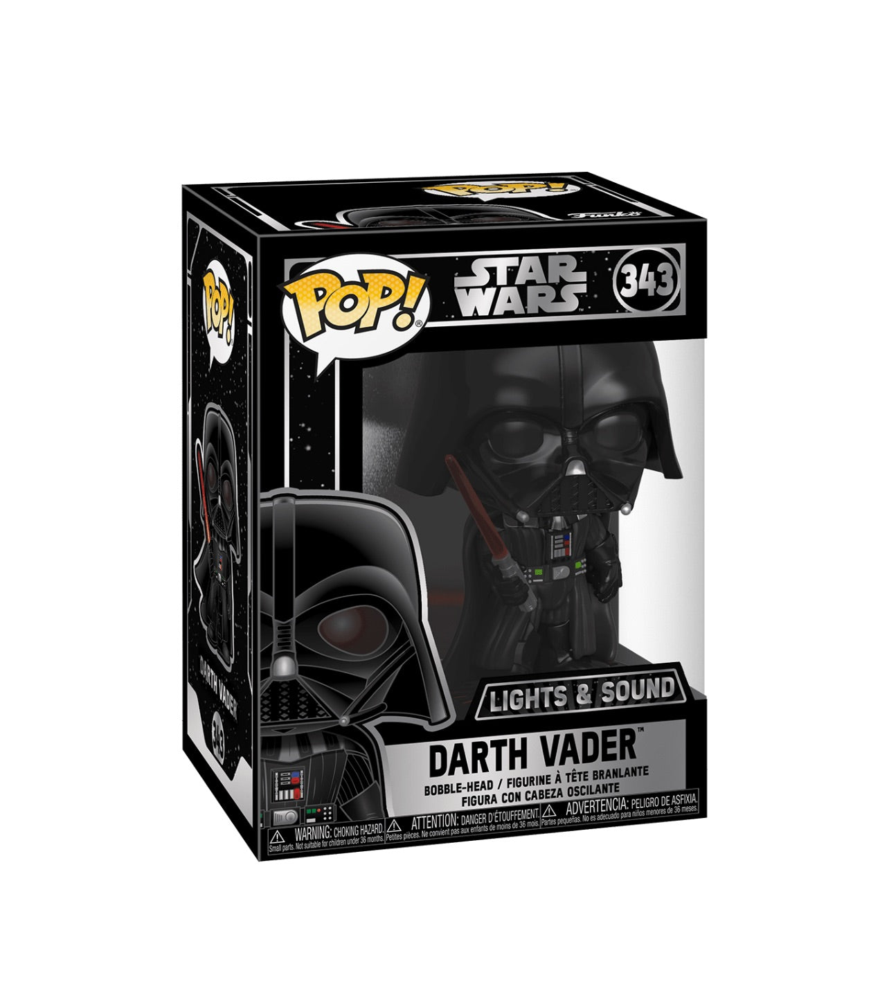 POP! Star Wars Lights & Sound Darth Vader #343