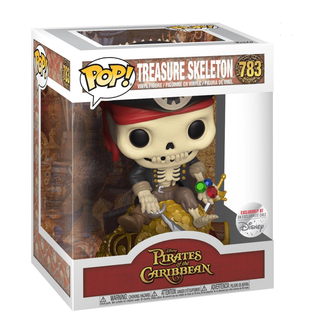 POP! Disney Treasure Skeleton #783