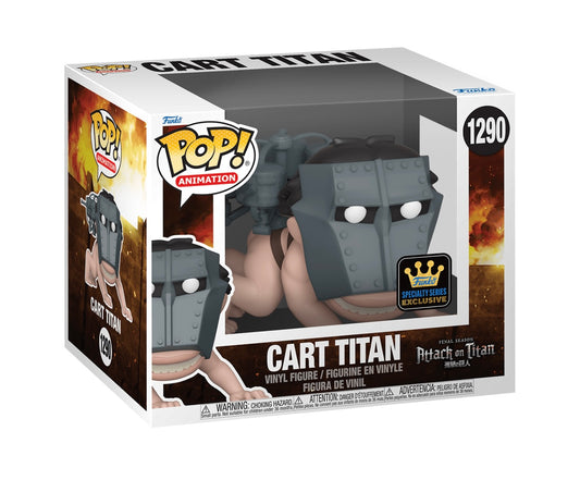 POP! Anime Attack on Titan 6” Cart Titan #1290