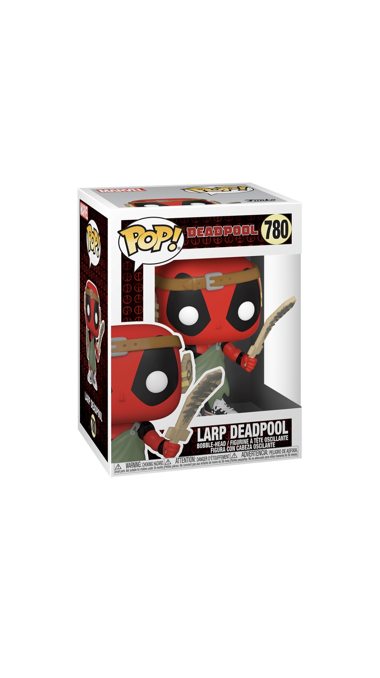 POP! Marvel Deadpool Larp #780 - The Fun Exchange