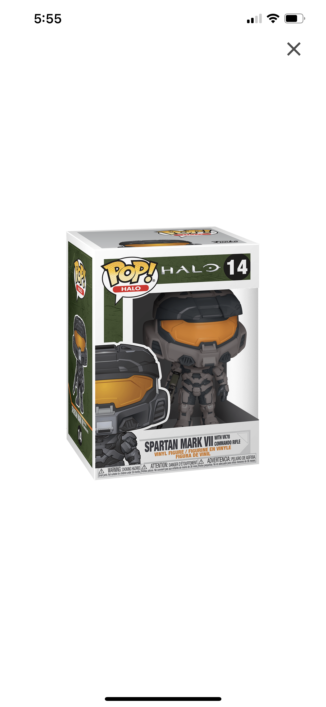 POP! Games Halo Spartan Mark VII #14