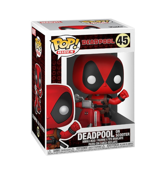 POP! Marvel Deadpool on Scooter #48
