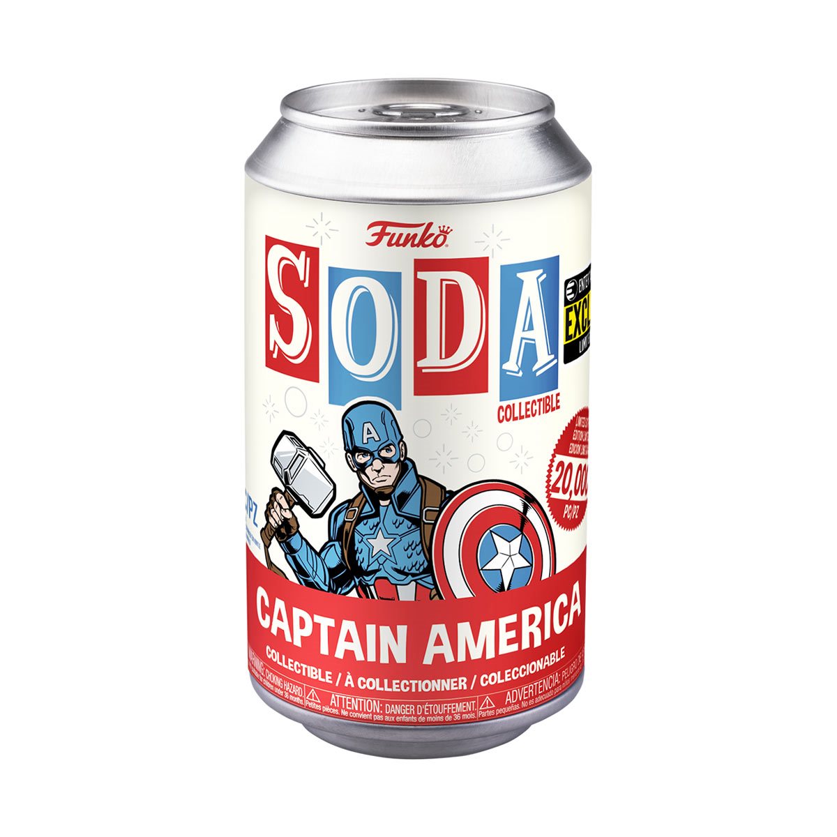 Vinyl Soda Captain America