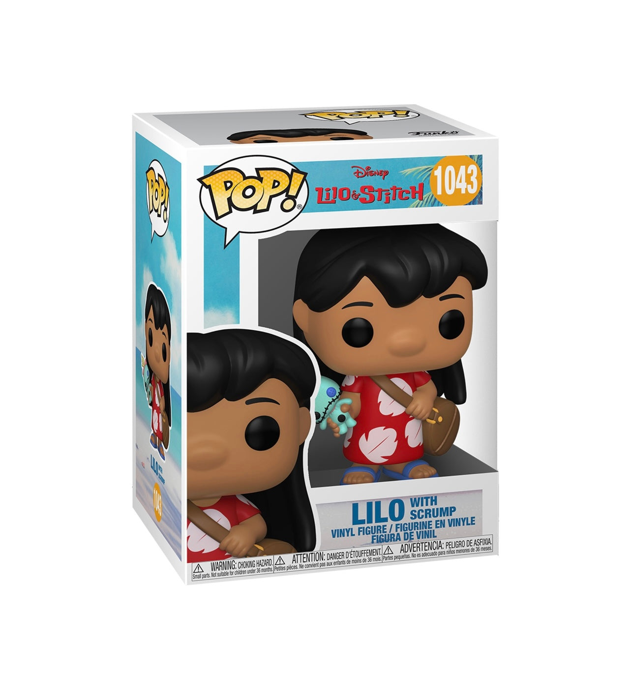 POP! Disney Lilo & Stitch Lilo w/Scrump #1043