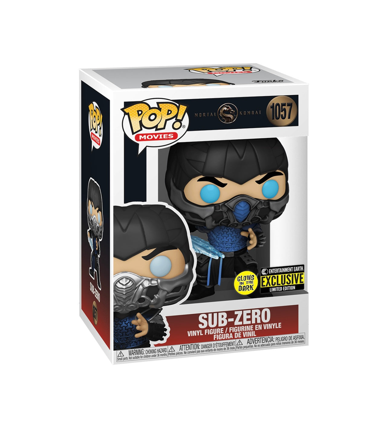 POP! Movies Mortal Kombat Sub-Zero GITD #1057