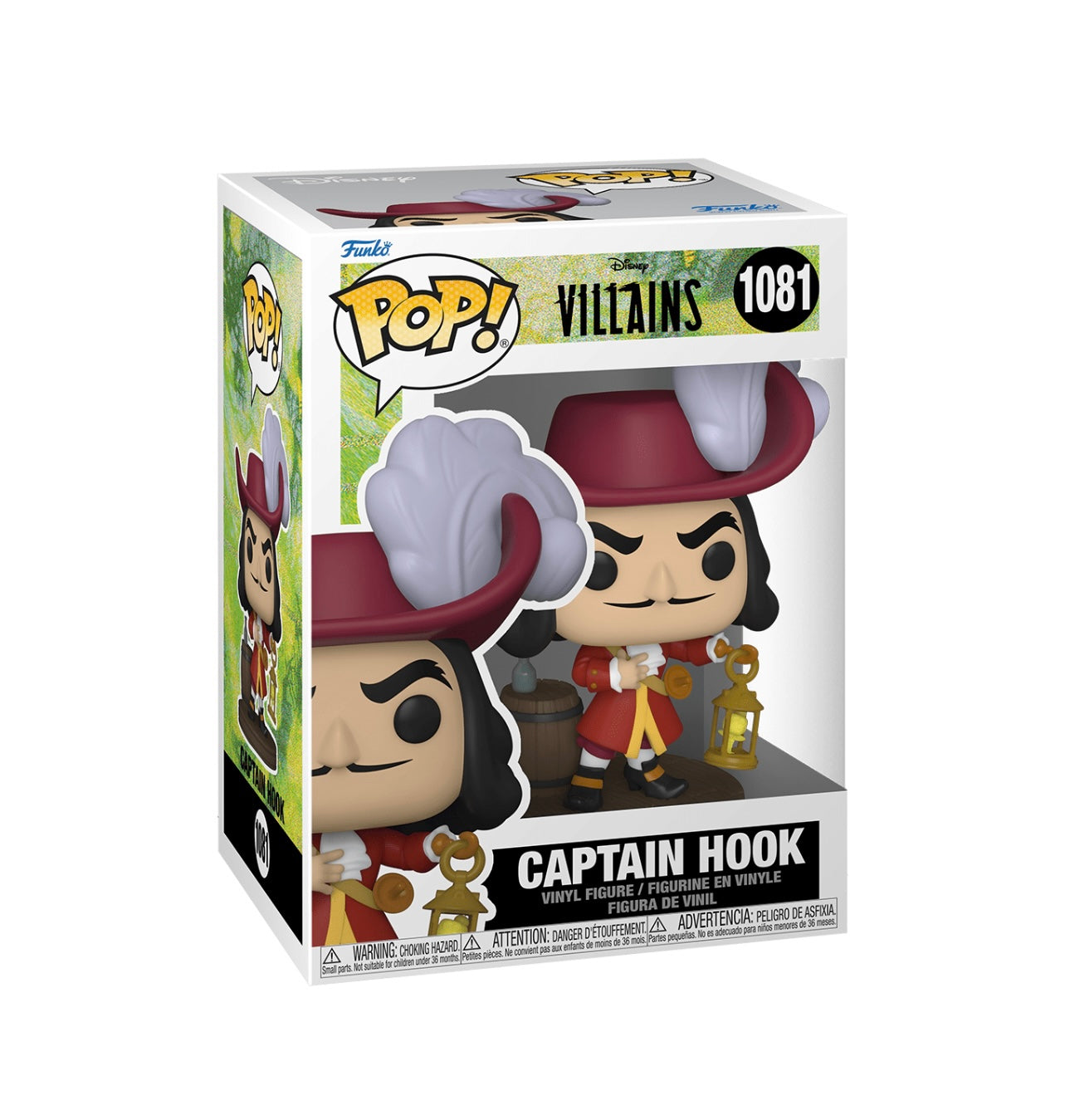 POP! Disney Villains Captain Hook #1081
