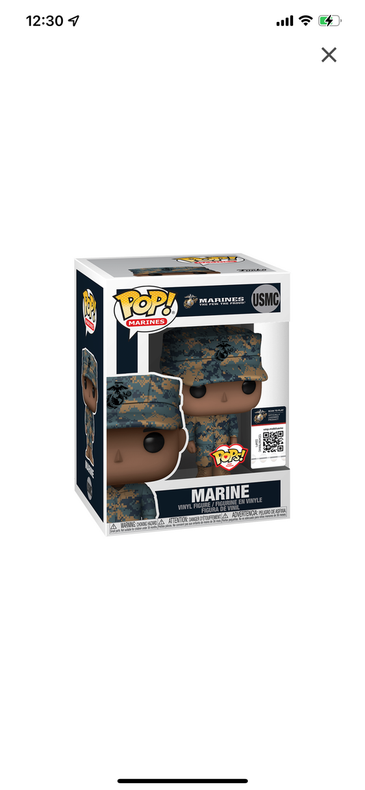 POP! Military Marine Male (African American)