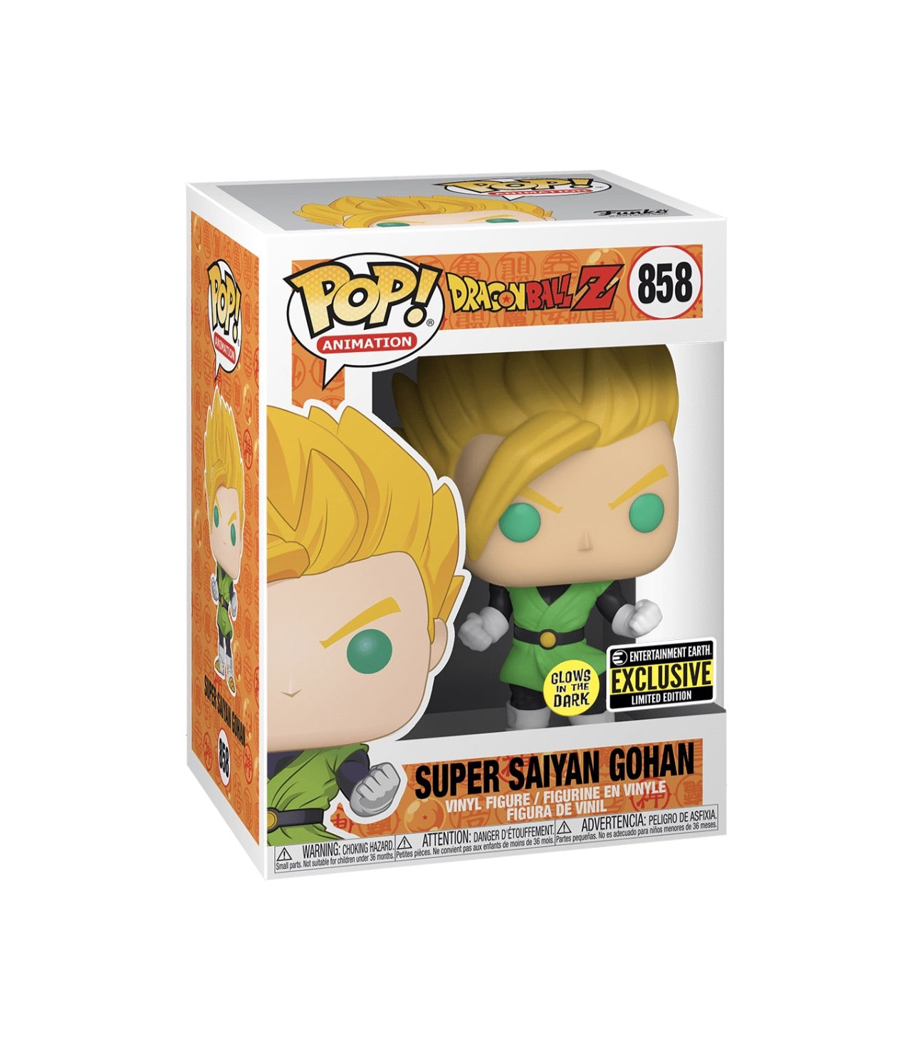 POP! Anime DBZ Super Saiyan Gohan GITD #858