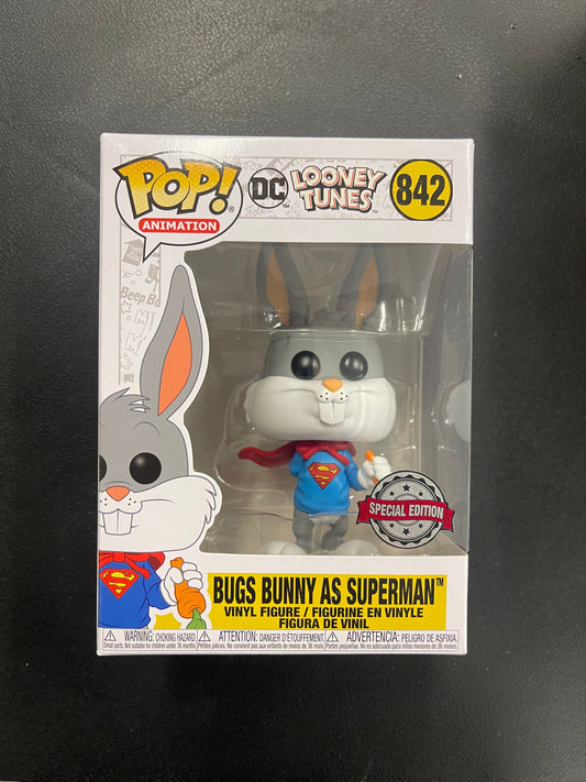 POP! Looney Tunes Bugs as Superman #842