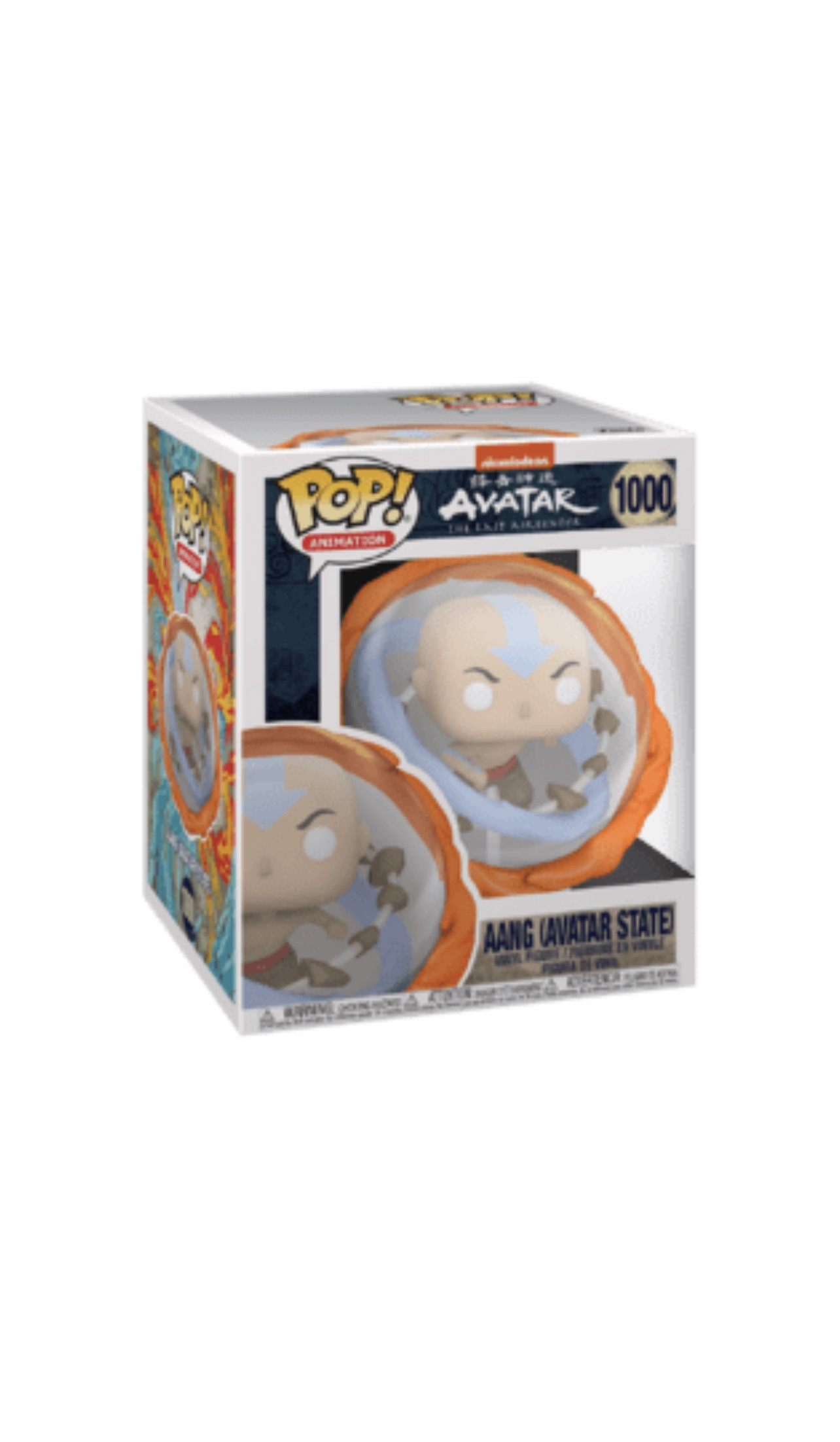 POP! Anime Avatar 6” Aang (Avatar State) #1000