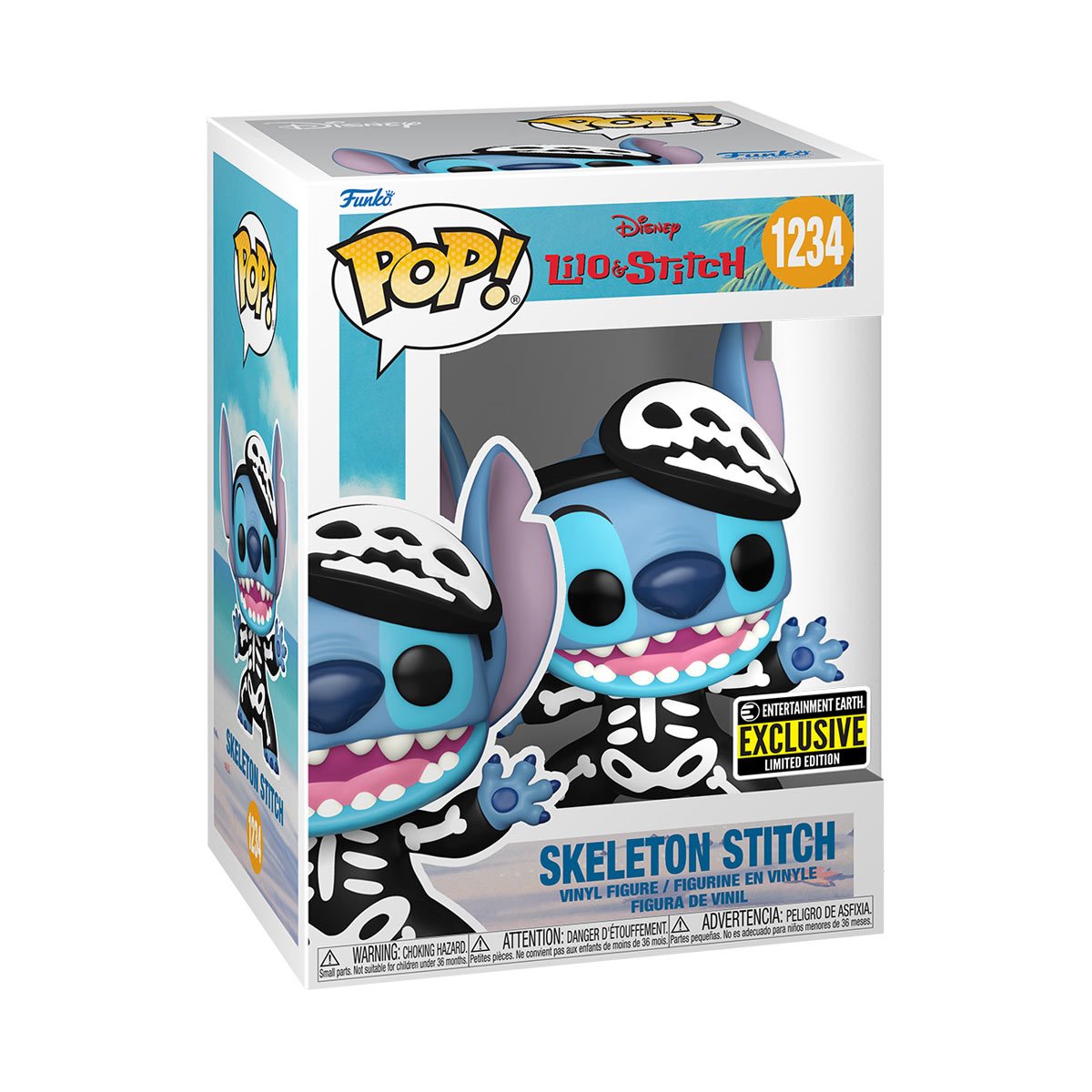 POP! Disney Stitch Skeleton #1234